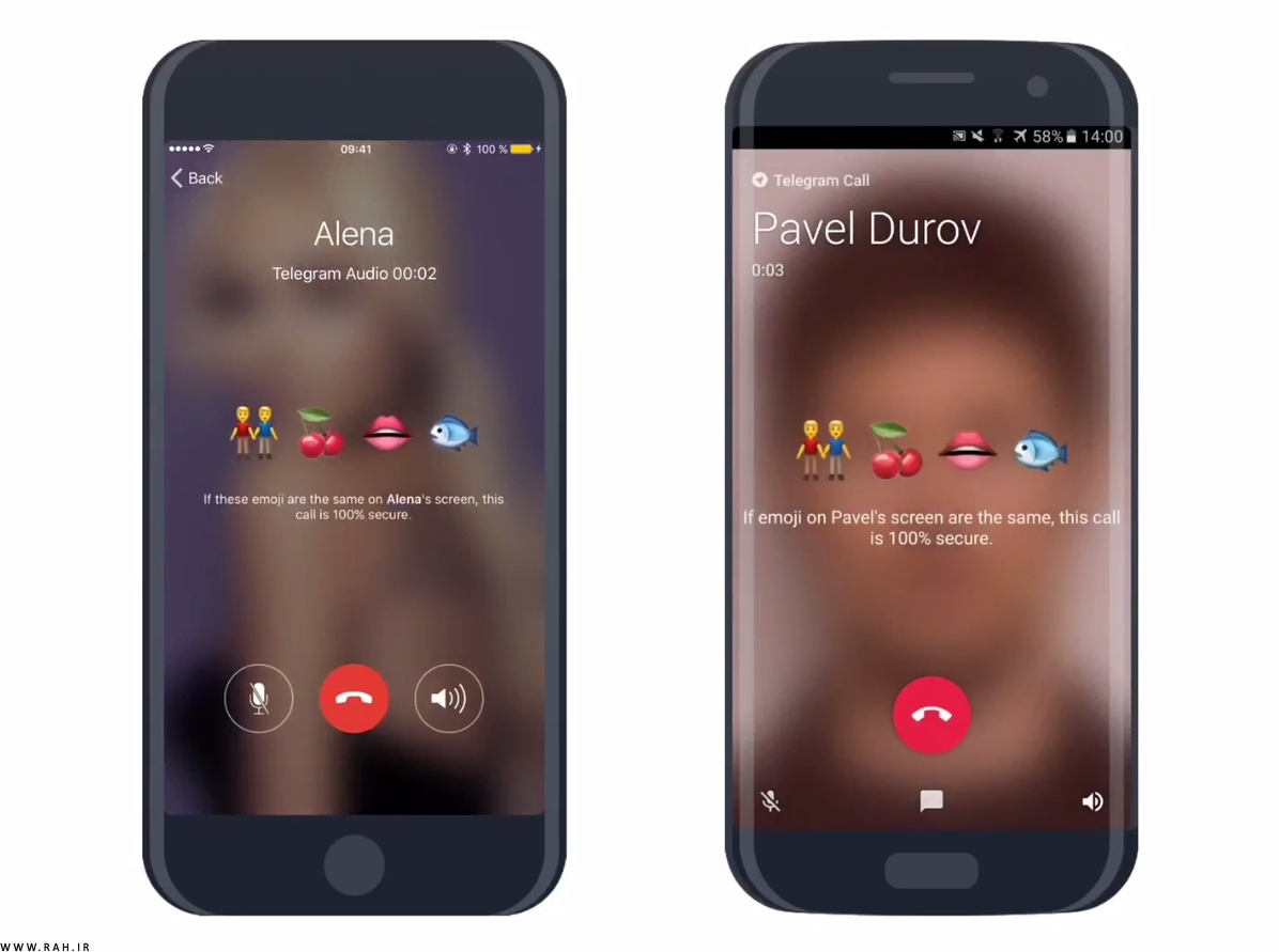 تلگرام امکان تماس صوتی را فراهم کرد
