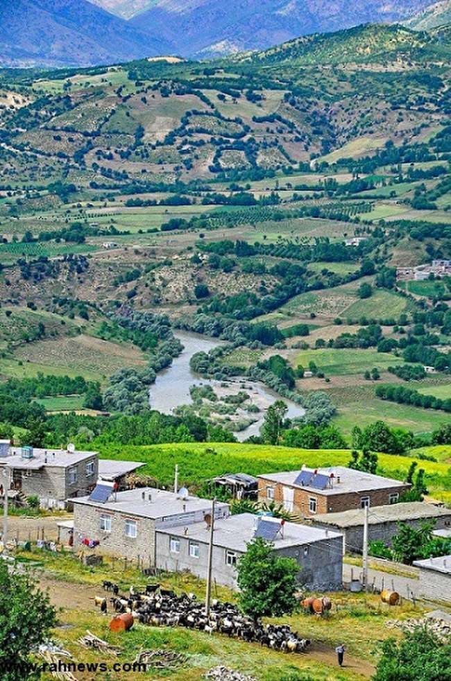 تنگه گرژال ؛ جاده سردشت به پیرانشهر